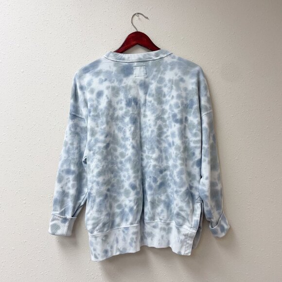 Abercrombie & Fitch Blue & Green Tie Dye Weekender Sweatshirt - Picture 5 of 8